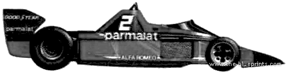 Brabham BT45 F1 (1978) - Brabham - drawings, dimensions, pictures of the car