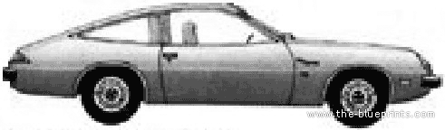 Buick Skyhawk Hatchback Coupe (1975) - Бьюик - чертежи, габариты, рисунки автомобиля
