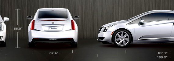 Cadillac ELR (2014) - Кадиллак - чертежи, габариты, рисунки автомобиля