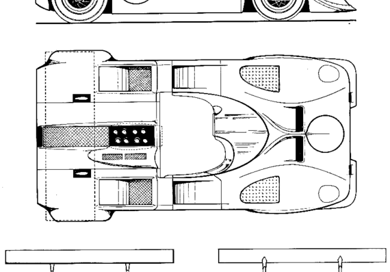 Chaparral 2G - Chapral - drawings, dimensions, pictures of the car