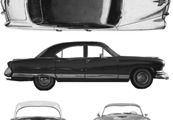 Chevrolet 1950s (Unidentified Model) - Шевроле - чертежи, габариты, рисунки автомобиля