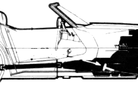 Chevrolet Corvette C3 Convertible (1974) - Chevrolet - drawings, dimensions, pictures of the car
