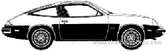 Chevrolet Monza 2 + 2 Sport Hatchback Coupe (1976) - Chevrolet - drawings, dimensions, pictures of the car