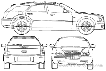 Chrysler 300C Touring (2005) - Chrysler - drawings, dimensions, pictures of the car