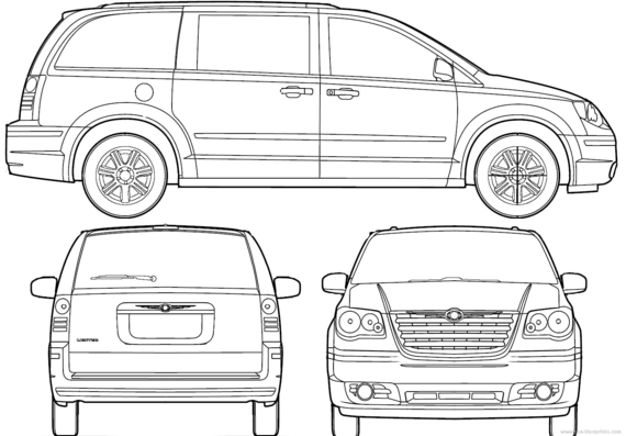 Chrysler Town and Country (2008) - Chrysler - drawings, dimensions, pictures of a car
