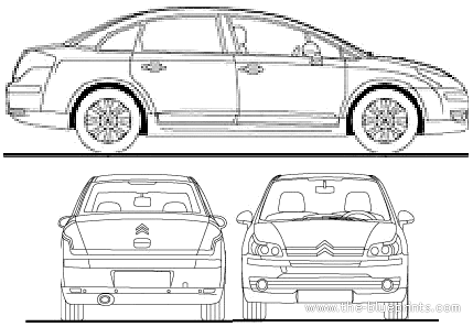 Citroen-China C-Triomphe (2007) - Citroen - drawings, dimensions, pictures of the car