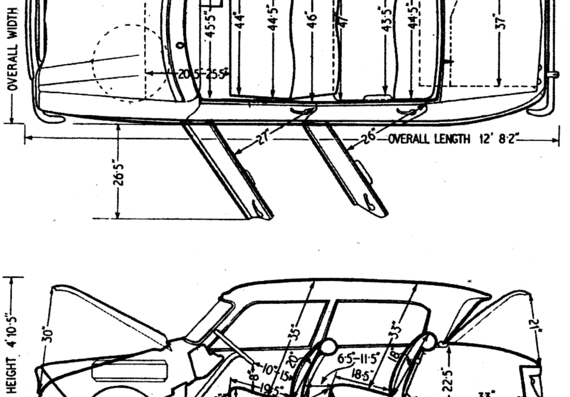 Citroen Ami 6 (1962) - Citroen - drawings, dimensions, pictures of the car