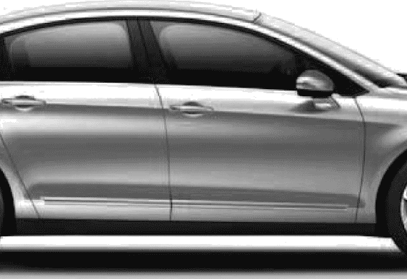 Citroen C5 (2008) - Citroen - drawings, dimensions, pictures of the car