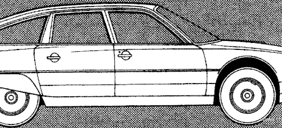 Citroen CX 2500D (1981) - Citroen - drawings, dimensions, pictures of the car