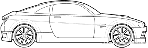 Connaught Type-D GT Syracuse - Коннахт - чертежи, габариты, рисунки автомобиля