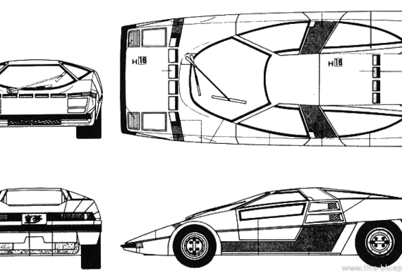 DOME-Zero - Разные автомобили - чертежи, габариты, рисунки автомобиля