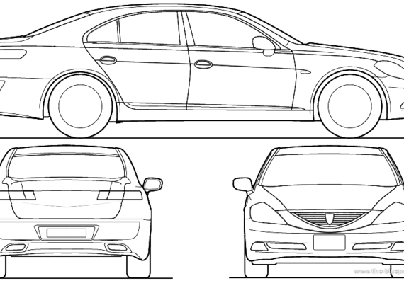 Dacia Hot Gam D - Дациа - чертежи, габариты, рисунки автомобиля