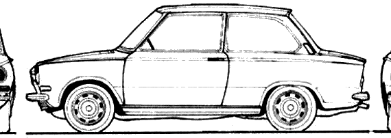 Daf 44 - ДАФ - чертежи, габариты, рисунки автомобиля