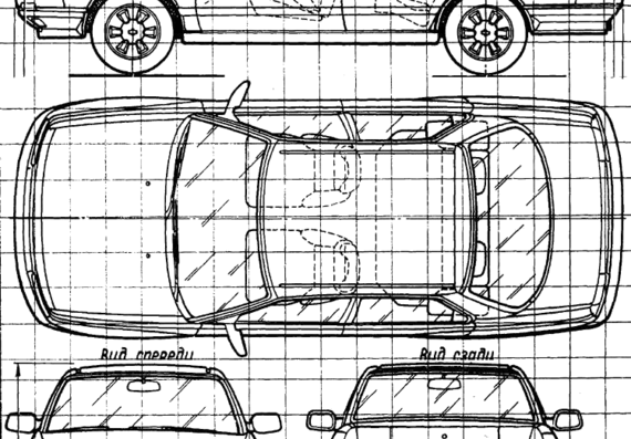 Daihatsu Applause (1991) - Daihatsu - drawings, dimensions, pictures of the car