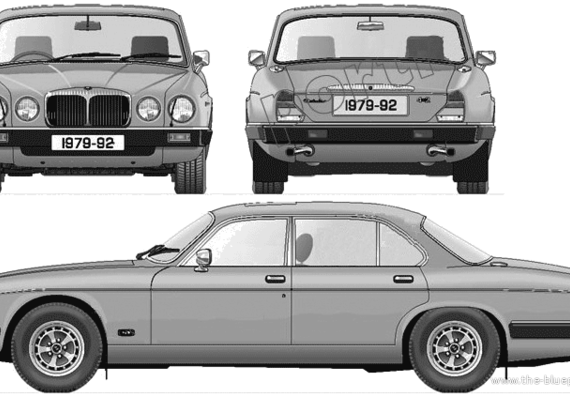Daimler XJ6 Vanden Plas Series III 4.2 (1982) - Daimler - drawings, dimensions, pictures of the car