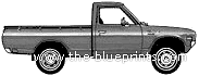 Datsun 620 Lil Hustler Pick-Up (1979) - Datsun - drawings, dimensions, pictures of the car