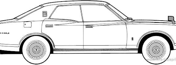 Datsun Cedric 330C 4-Door SGL-E (2000) - Datsun - drawings, dimensions, pictures of the car