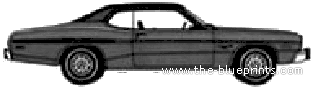Dodge Dart 340 Sport (1973) - Dodge - drawings, dimensions, pictures of the car