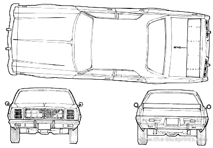 dodge monaco dimensions Dodge Monaco 5-Door Sedan (5) - Dodge - drawings, dimensions