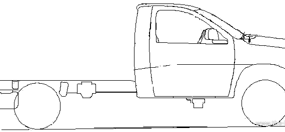 Dodge Ram 5500 (2008) - Додж - чертежи, габариты, рисунки автомобиля