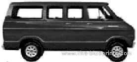 Dodge Sportsman 109 (1977) - Dodge - drawings, dimensions, pictures of the car