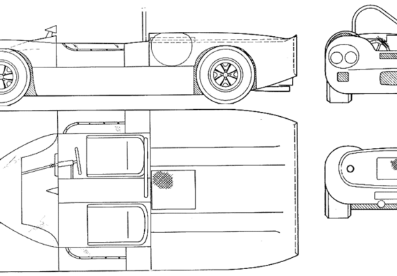 Felday 4 - Racing Classics - drawings, dimensions, pictures of the car