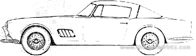 Ferrari 250 GT - Ferrari - drawings, dimensions, pictures of the car