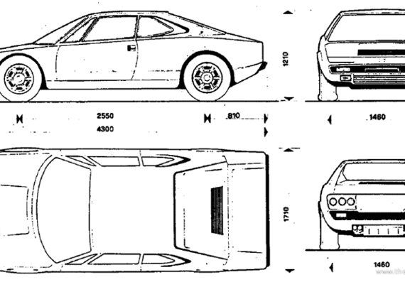 Ferrari 308 GT/4 - Ferrari - drawings, dimensions, pictures of the car