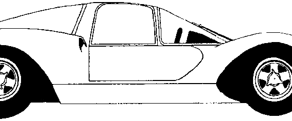 Ferrari Dino 206S (1965) - Ferrari - drawings, dimensions, pictures of the car