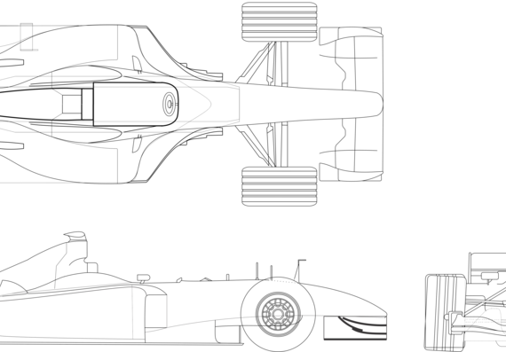 Ferrari F (2002) - Ferrari - drawings, dimensions, pictures of the car