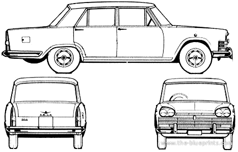 Fiat 2100 Special (1959) - Fiat - drawings, dimensions, pictures of the car