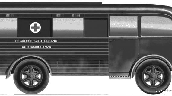 Fiat 626 Ambulance - Fiat - drawings, dimensions, pictures of the car