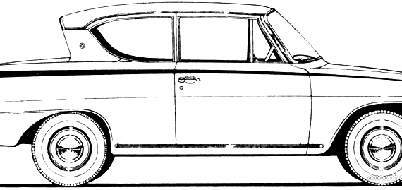 Ford E Cosul 315 2-Door - Ford - drawings, dimensions, pictures of the car