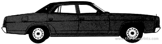 Ford LTD Sedan (AUS) (1978) - Форд - чертежи, габариты, рисунки автомобиля