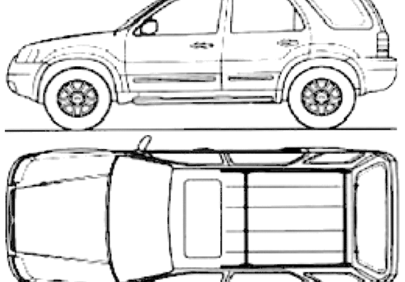 Ford Maverick (2006) - Ford - drawings, dimensions, pictures of the car