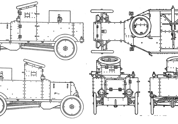Ford T Truck WW.I - Ford - drawings, dimensions, pictures of the car ...