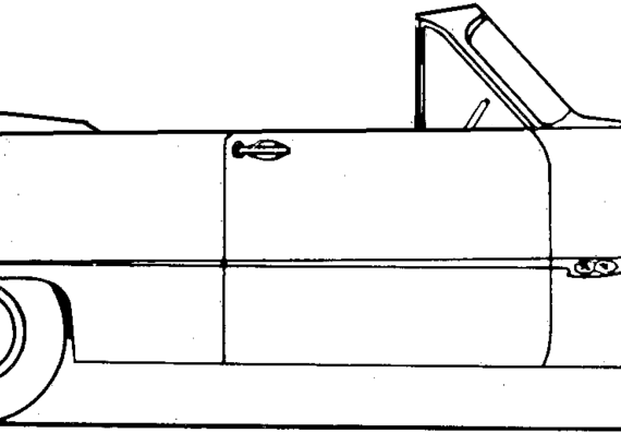 Ford Taunus P1 15M Cabriolet (1955) - Ford - drawings, dimensions, pictures of the car