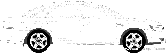 Ford Taurus (2009) - Ford - drawings, dimensions, pictures of the car