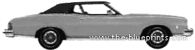 Ford Torino 2-Door Sport (1975) - Ford - drawings, dimensions, pictures of the car