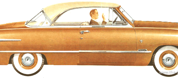 Ford V8 Victoria (1951) - Ford - drawings, dimensions, pictures of the car