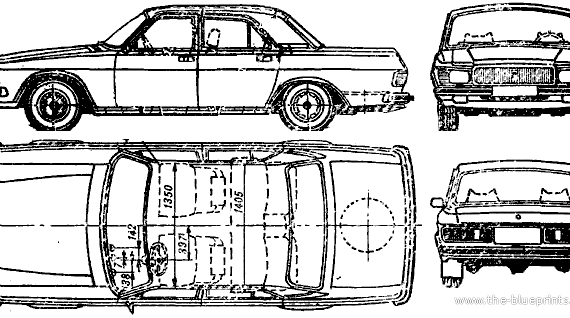 GAZ-3102 Volga - GAZ - drawings, dimensions, pictures of the car