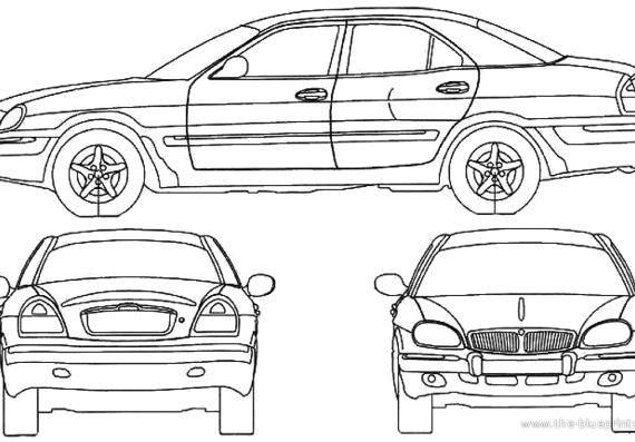 GAZ Volga 3111 - GAZ - drawings, dimensions, pictures of the car