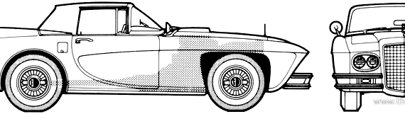 Gaylord (1956) - Разные автомобили - чертежи, габариты, рисунки автомобиля