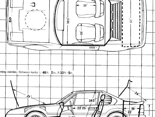 Ginetta G32 - Разные автомобили - чертежи, габариты, рисунки автомобиля