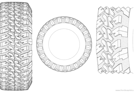 Goodyear AT1 - Tyres - drawings, dimensions, pictures of the car