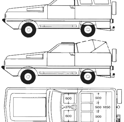 Herzog Conte - Various cars - drawings, dimensions, pictures of the car