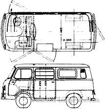 Hino Commerce (1961) - Hino - drawings, dimensions, pictures of the car