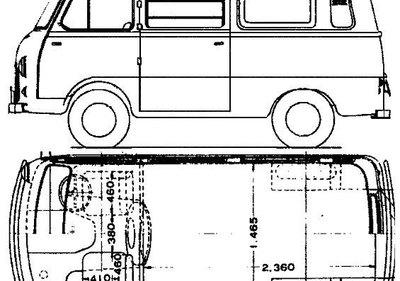 Hino Commerce R106 (1961) - Hino - drawings, dimensions, pictures of the car
