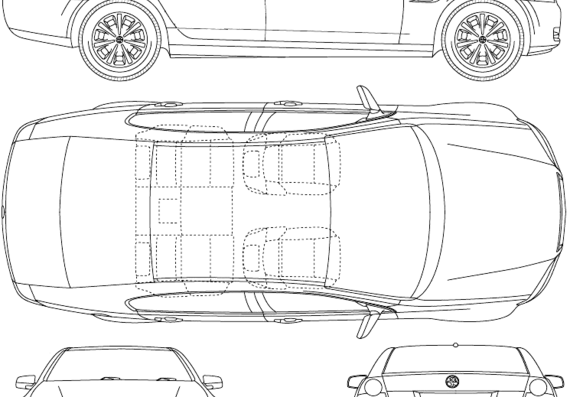 Holden Commodore (2006) - Holden - drawings, dimensions, pictures of the car