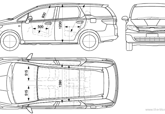 Honda Airwave (2005) - Honda - drawings, dimensions, pictures of the car